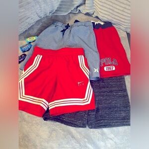 Boys Shorts Size 8 Nike Shorts Ralph Lauren Shorts Hurley Shorts (4 Shorts)